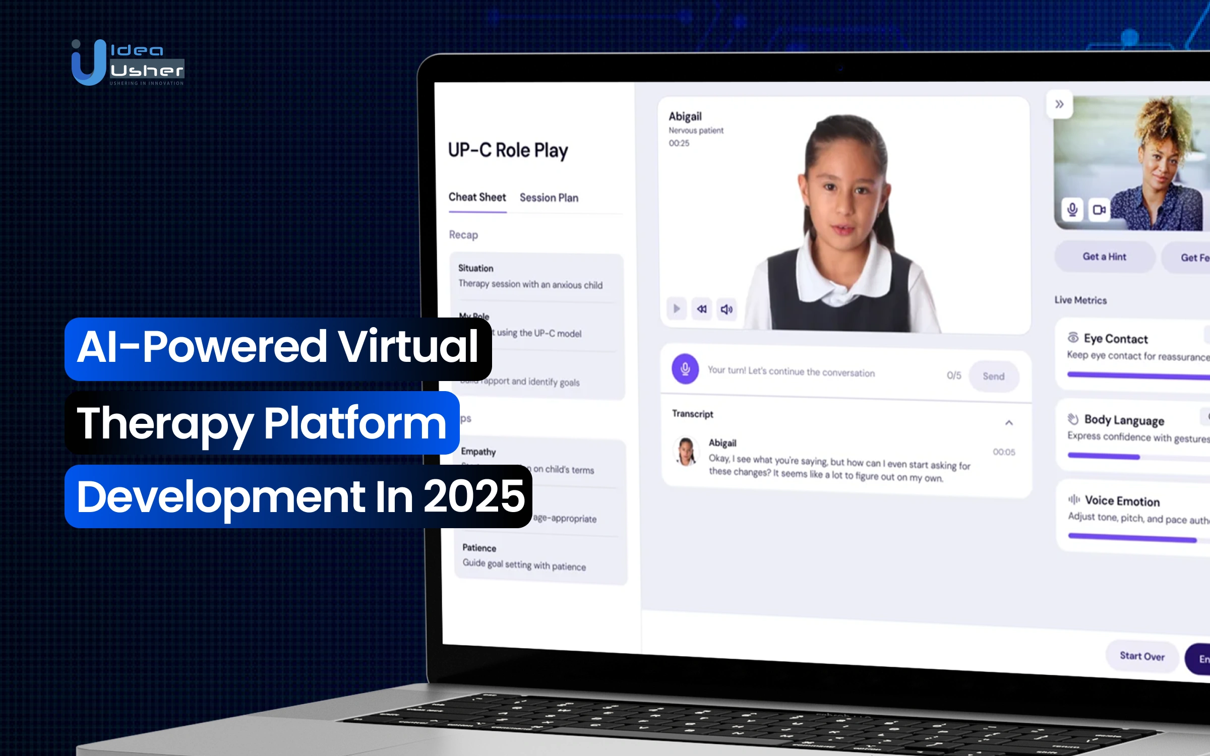 AI therapy platform development