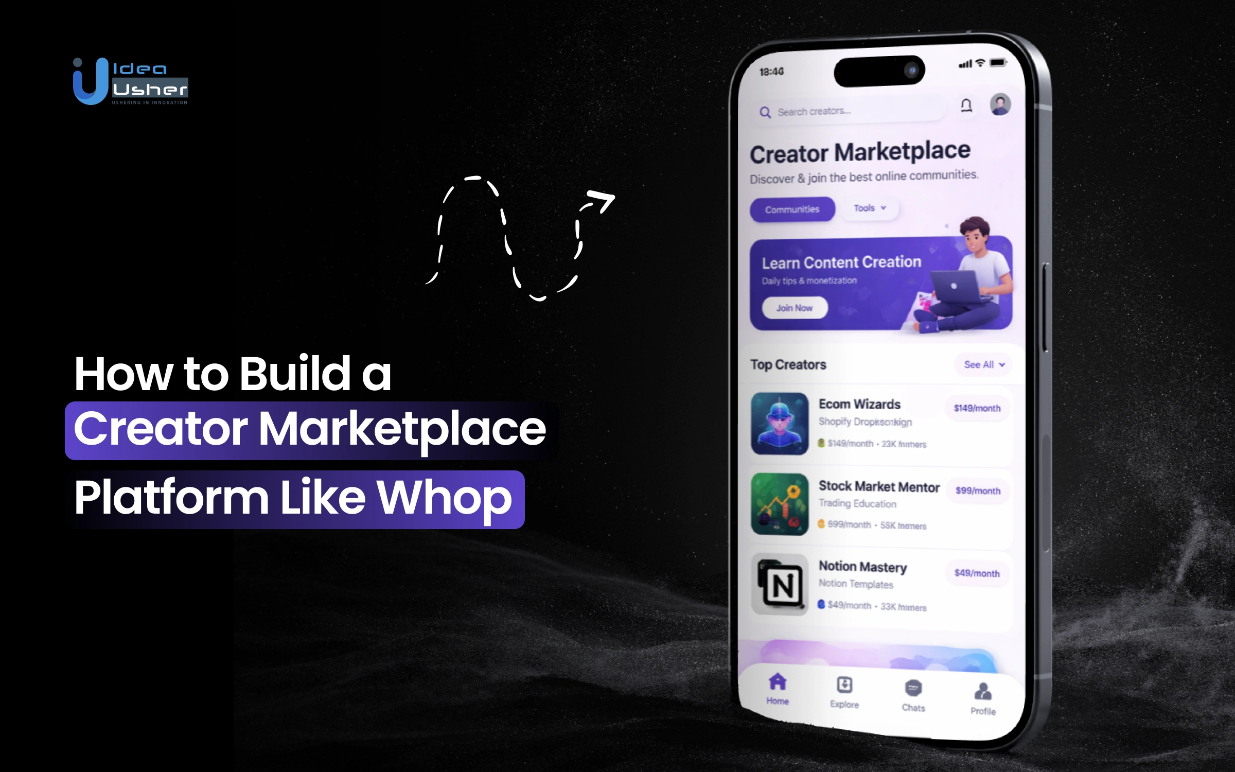 whop-like creator marketplace platform development