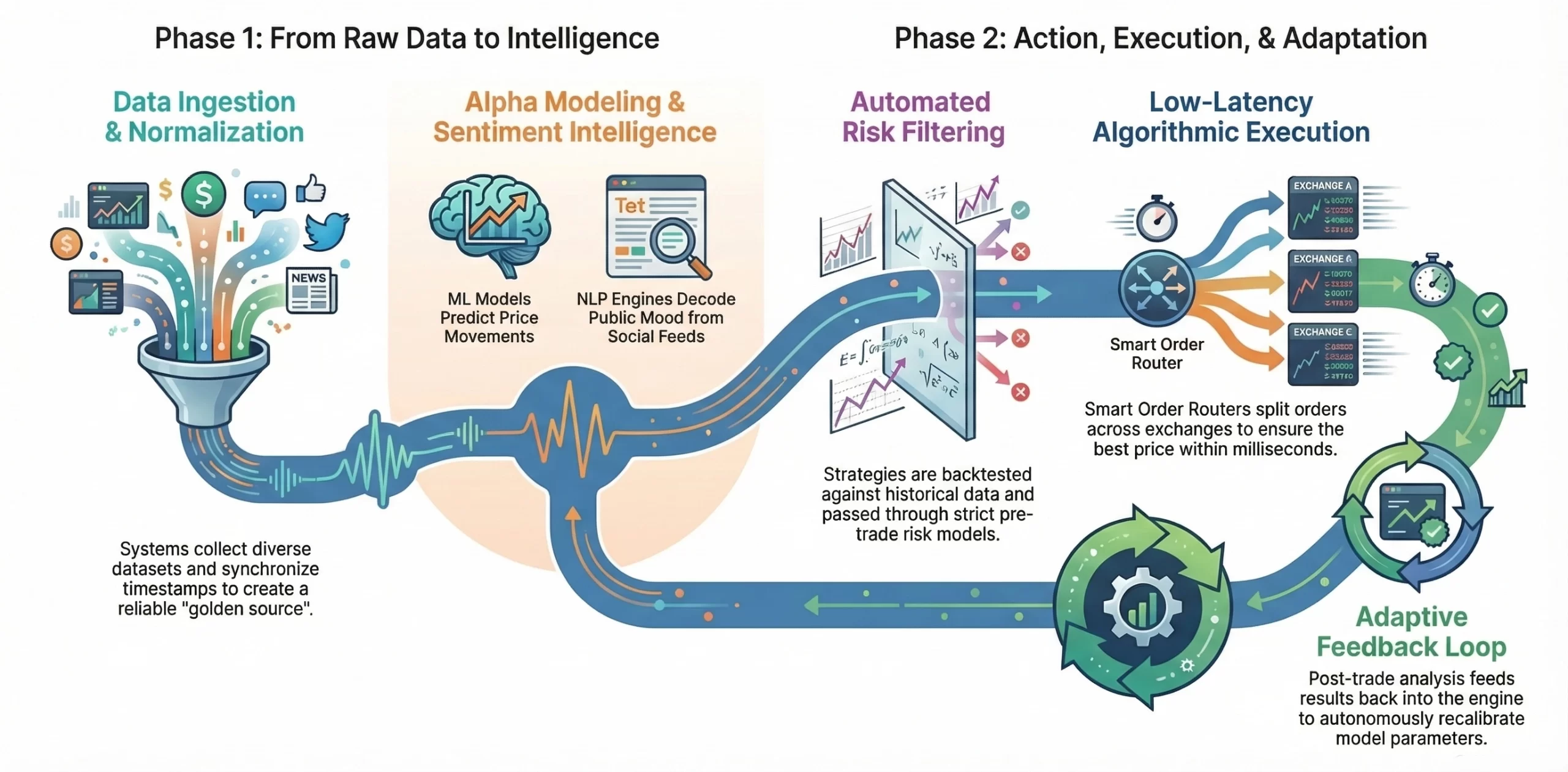 how data-driven trading platform works