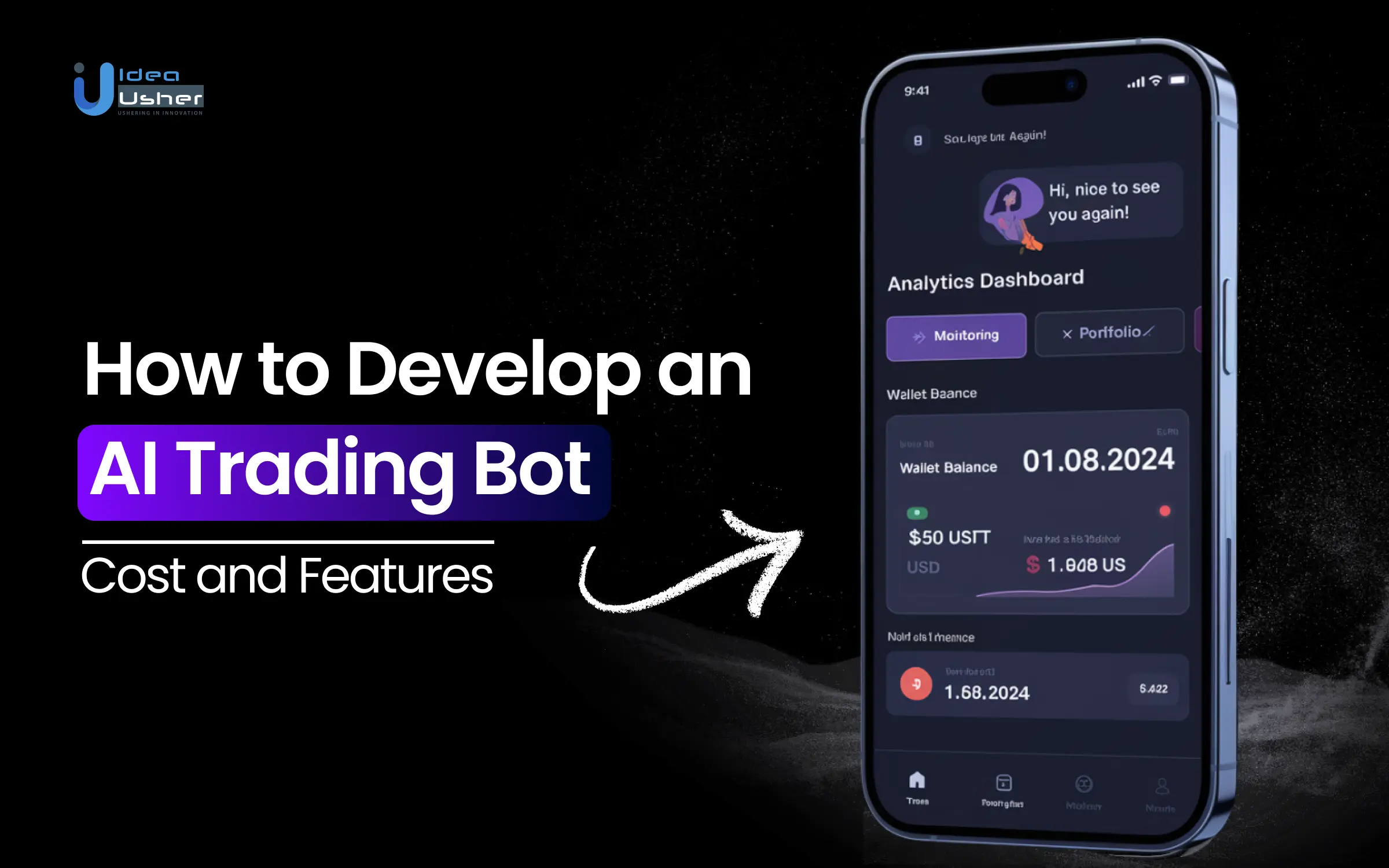 develop an ai trading app
