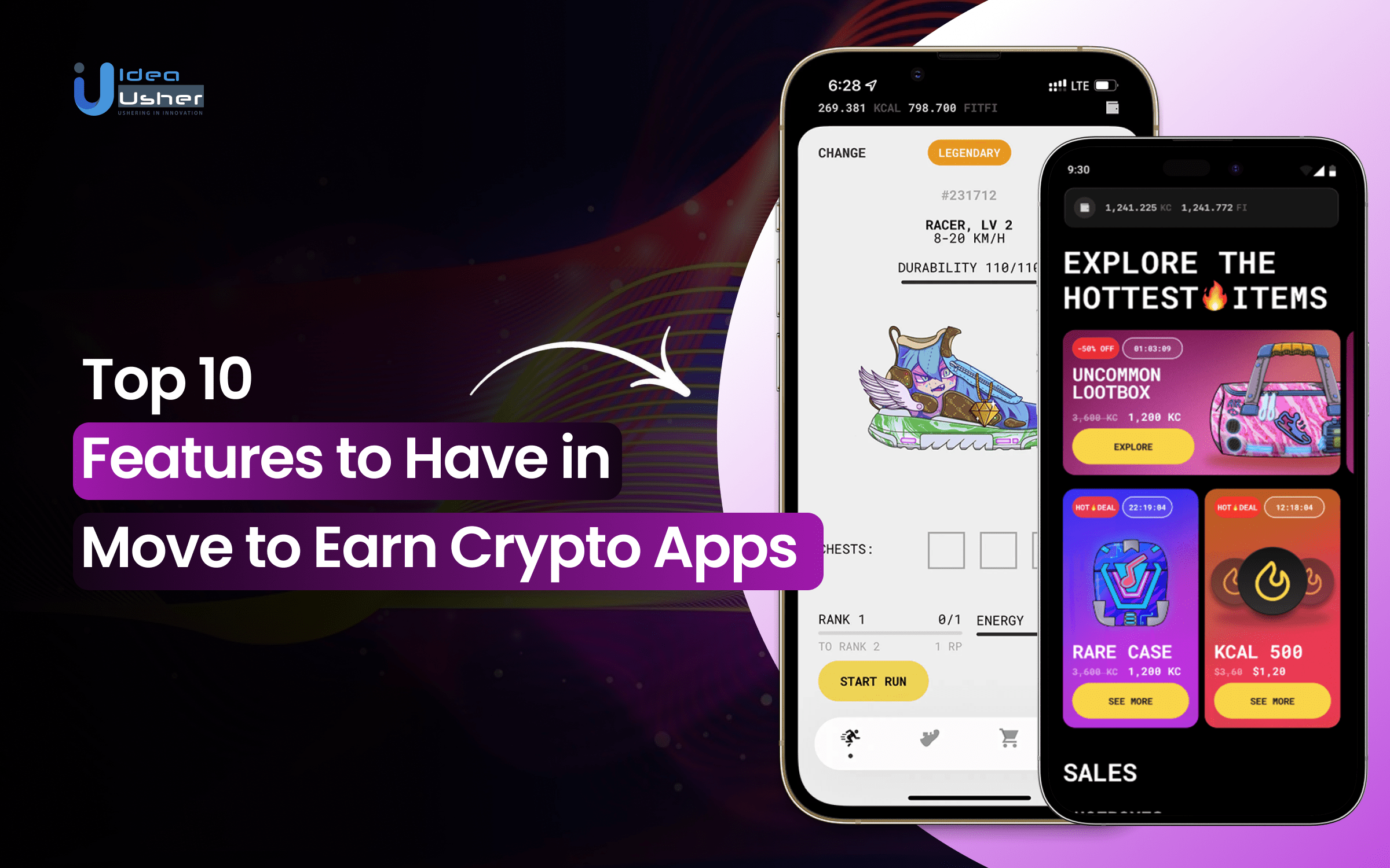 Top 10 Features to Have in Move to Earn Crypto Apps