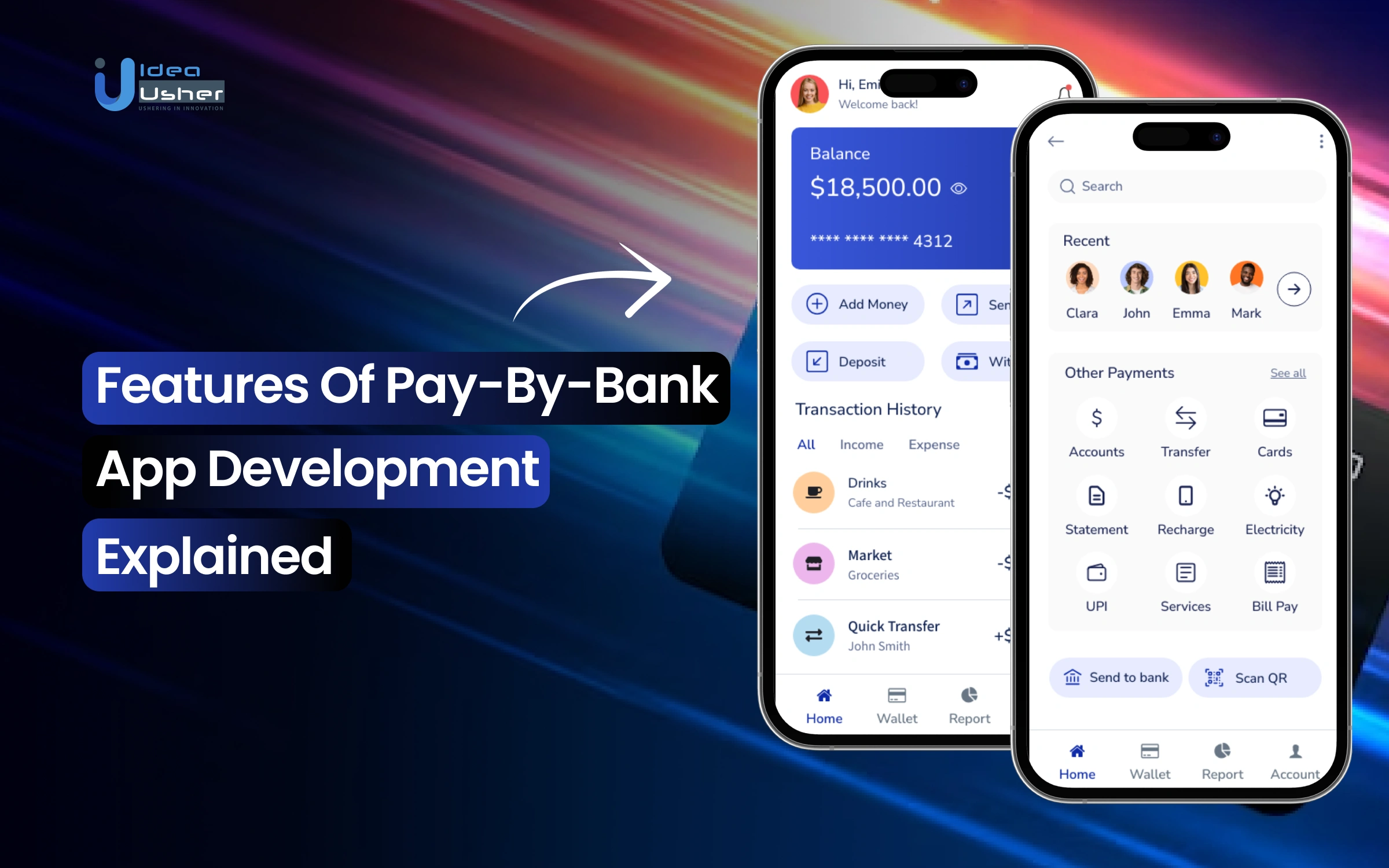 pay by bank app features