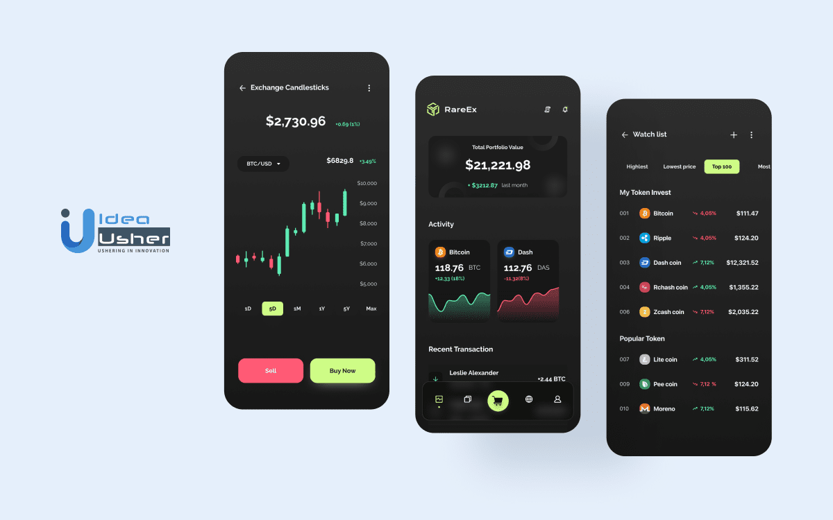 Build cryptocurrency exchange website