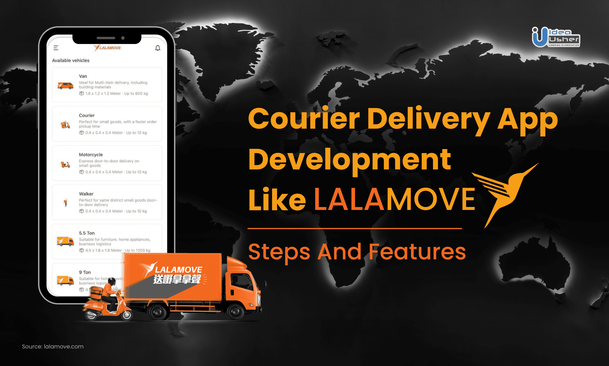 Courier delivery app like Lalamove