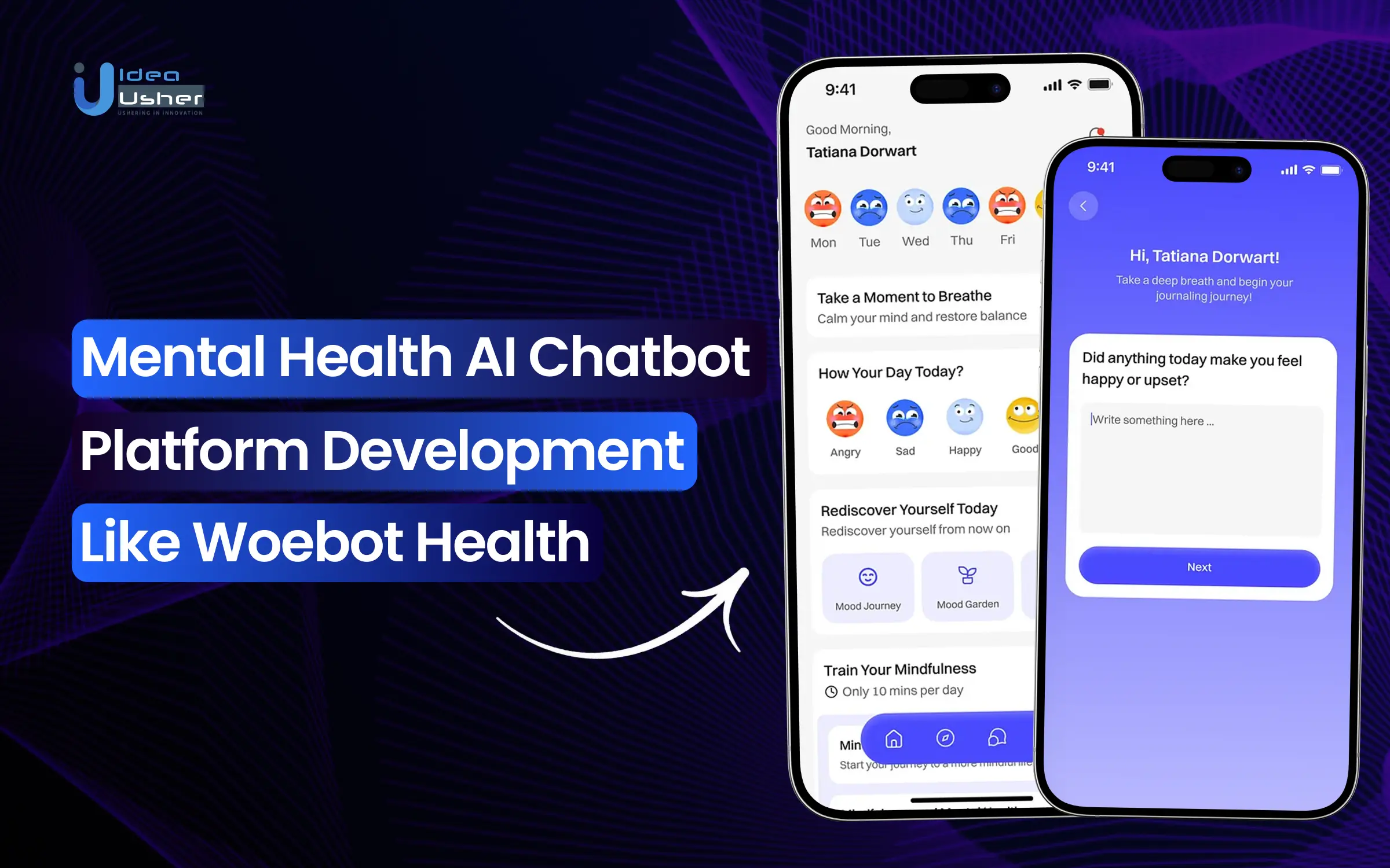 AI mental health chatbot platform development