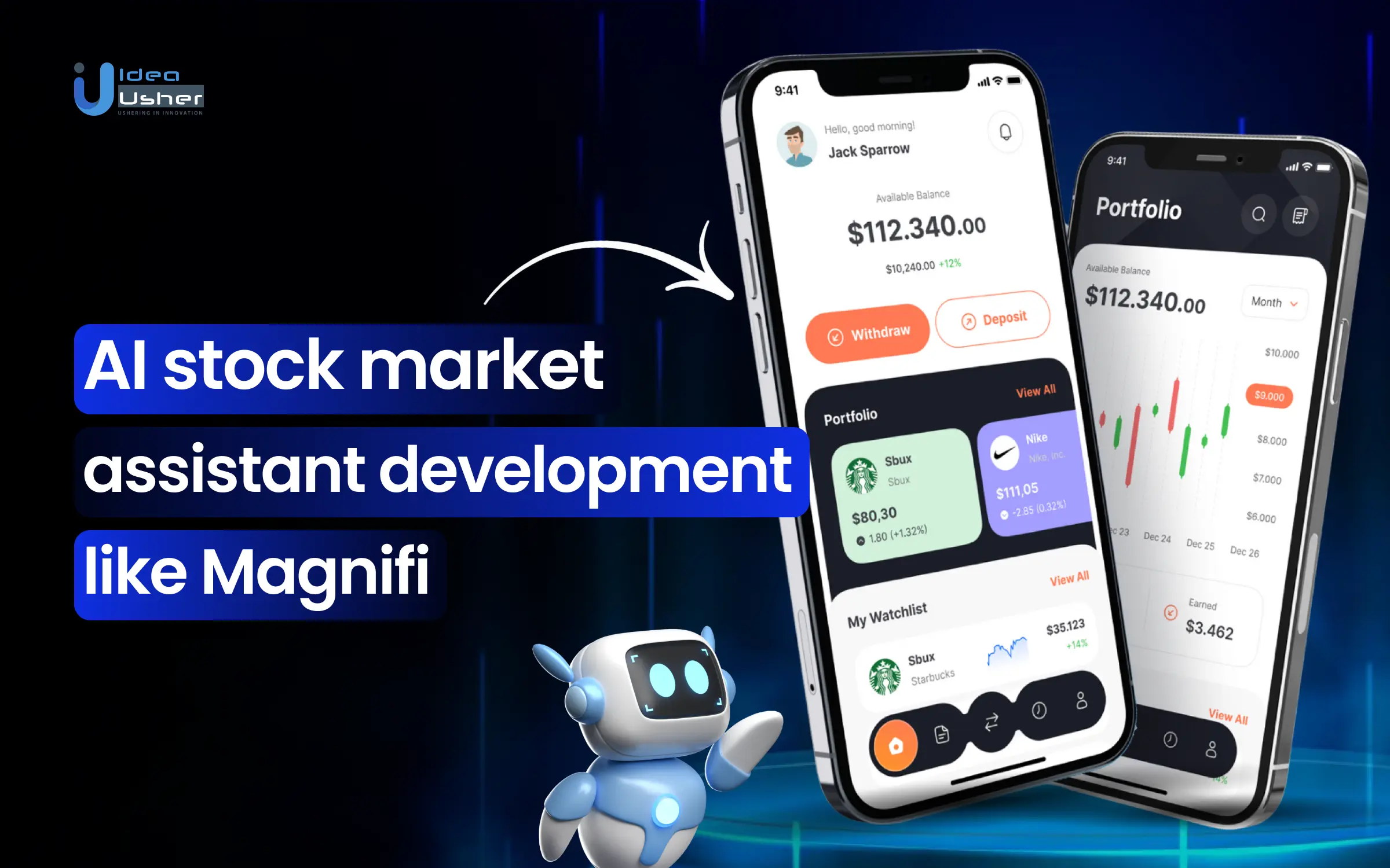 AI-stock-market-assistant-development-like-Magnifi