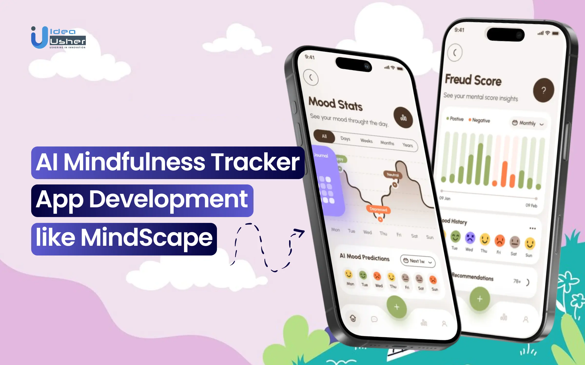 AI mindfulness tracker app development