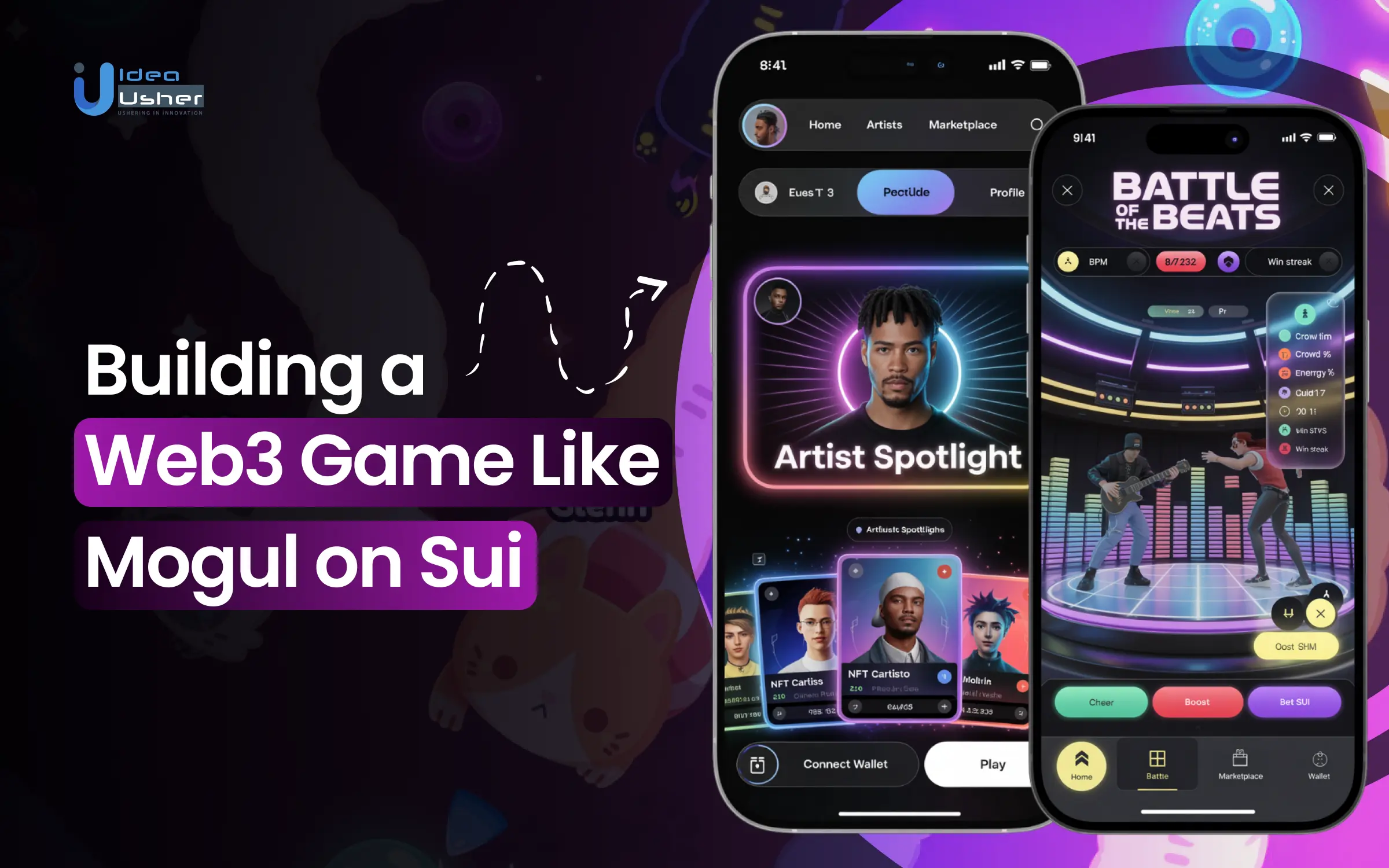 Web3 game like Mogul development