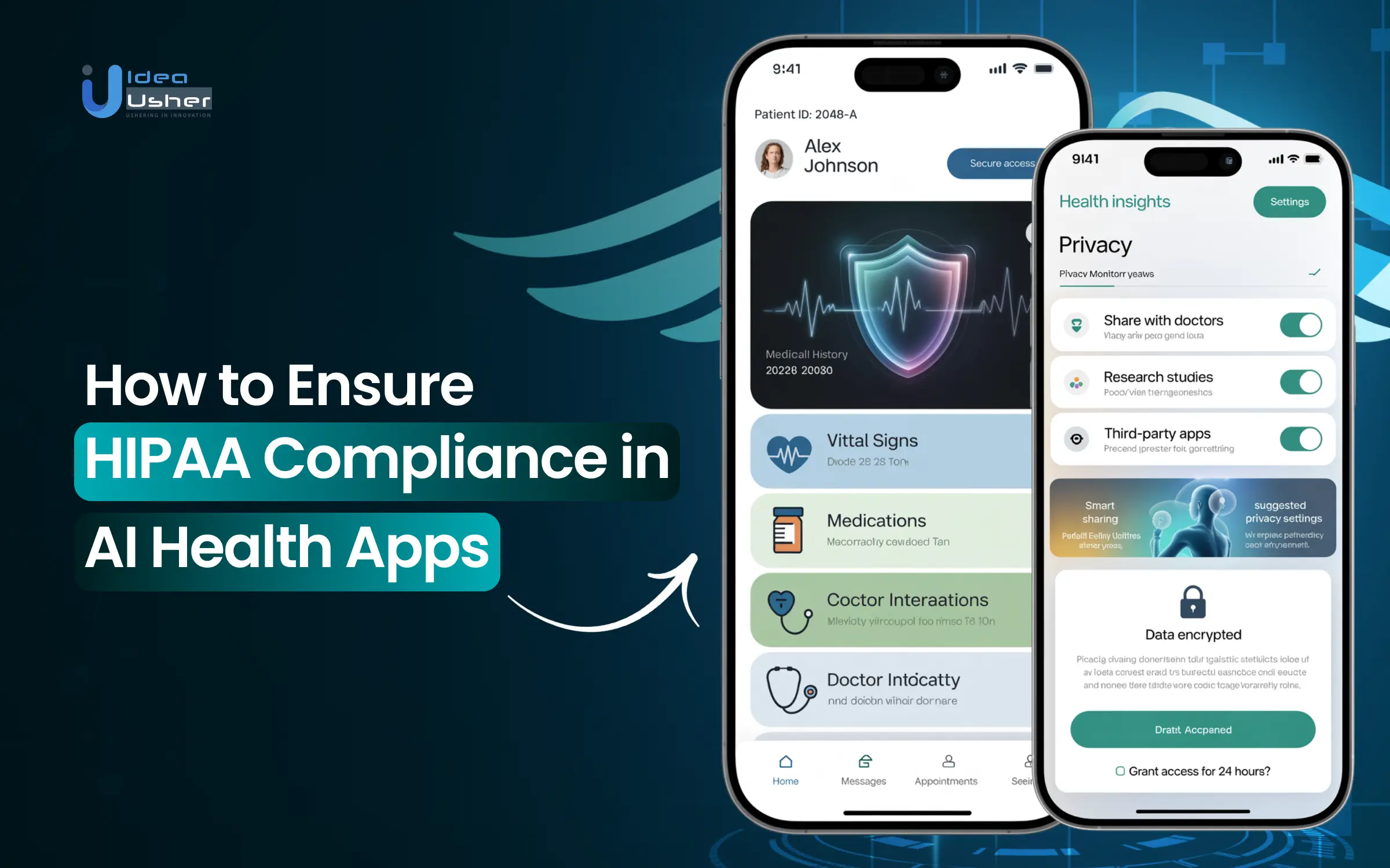 HIPAA compliance AI apps