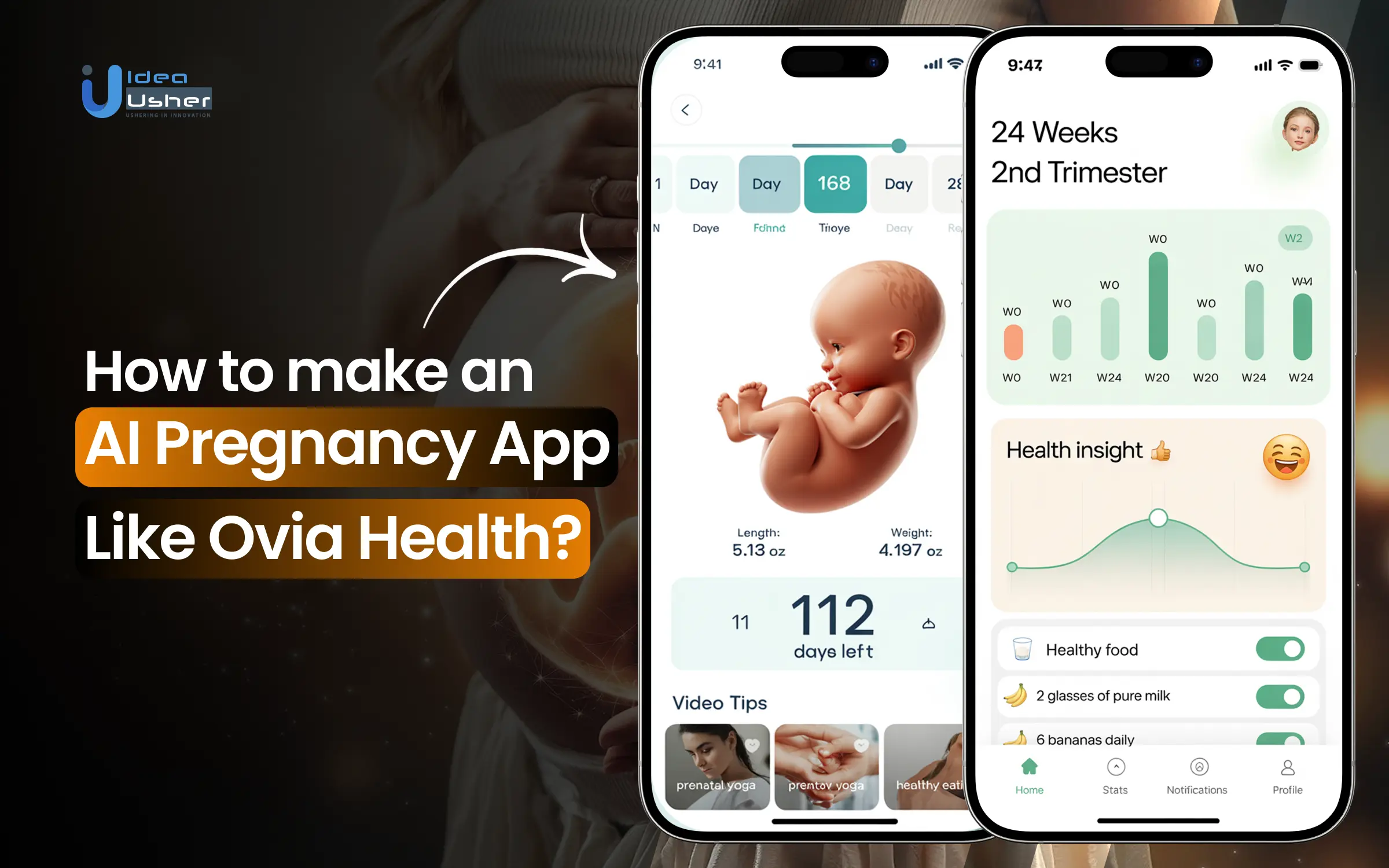 How to Make an AI Pregnancy App Like Ovia Health?