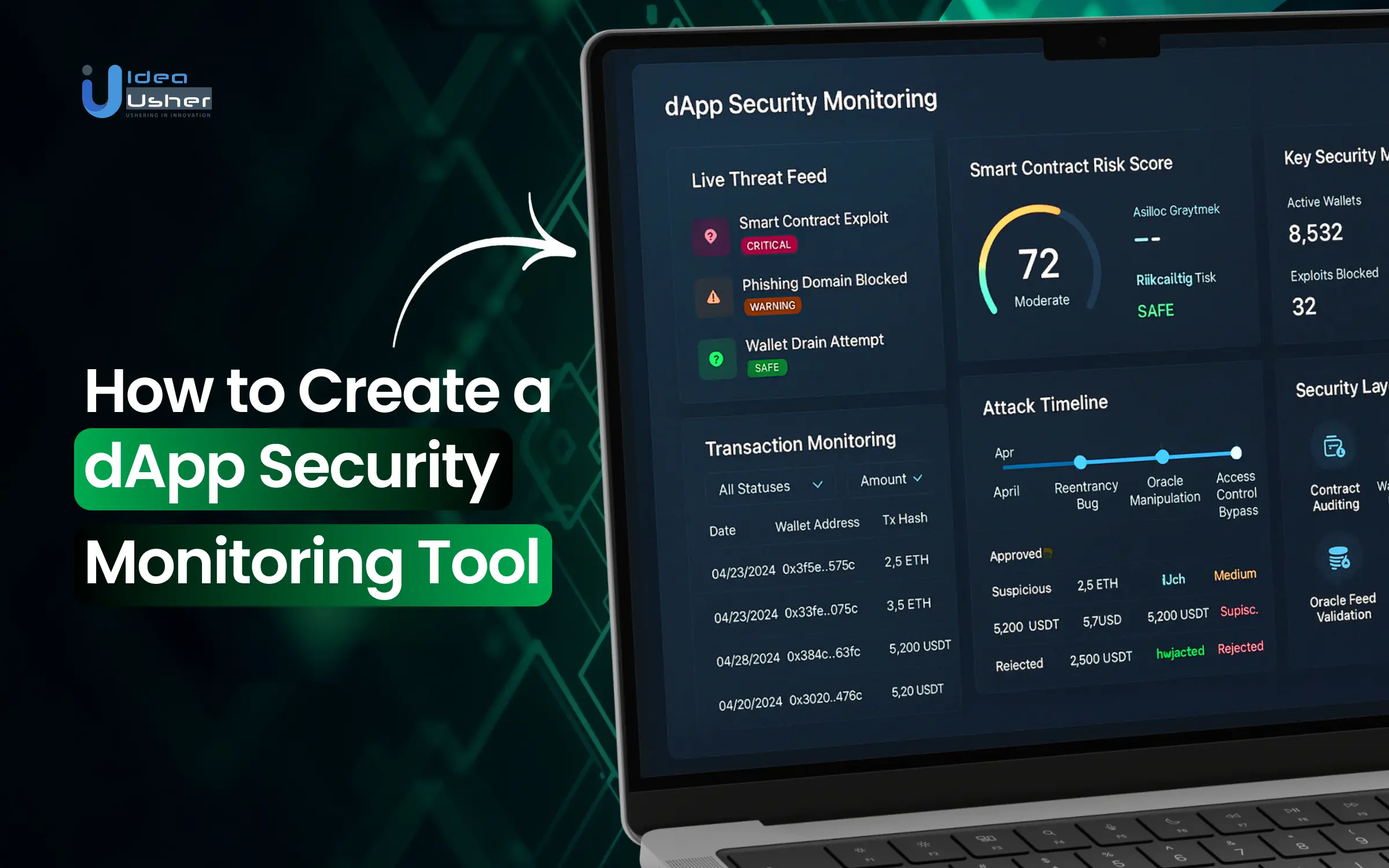 dApp security AI agent platform development
