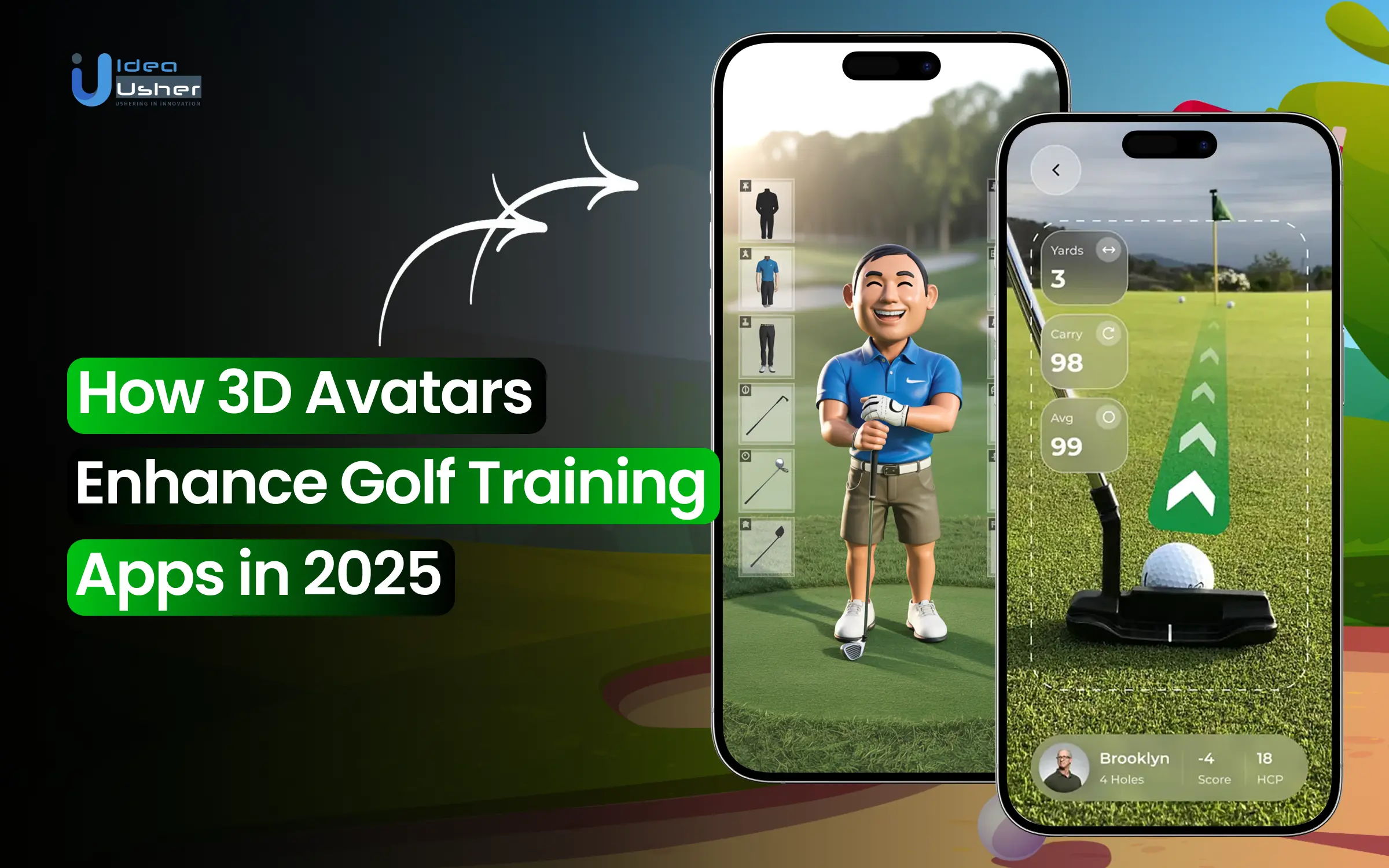 3D avatar golf app development