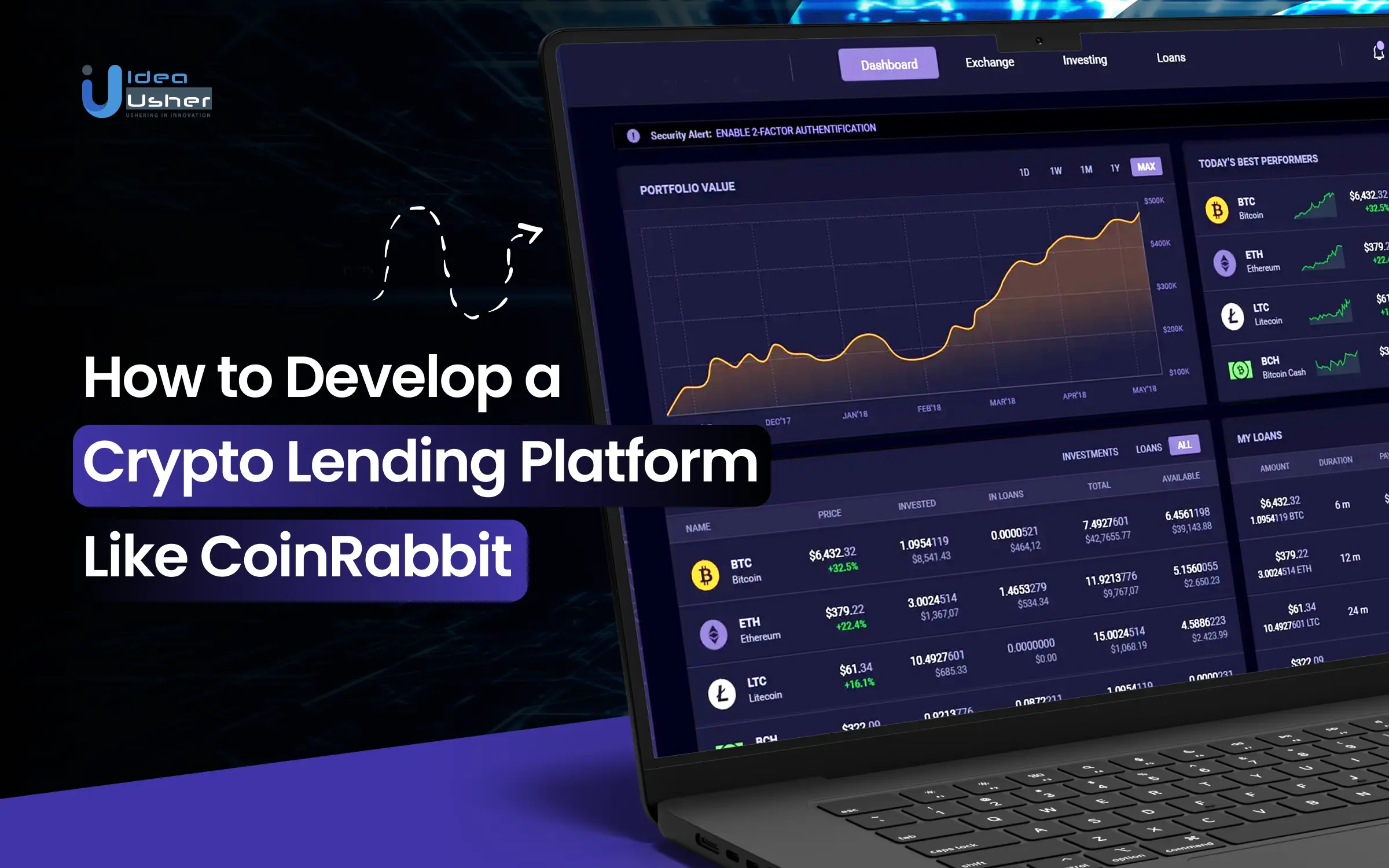 crypto lending platform like coinrabbit development