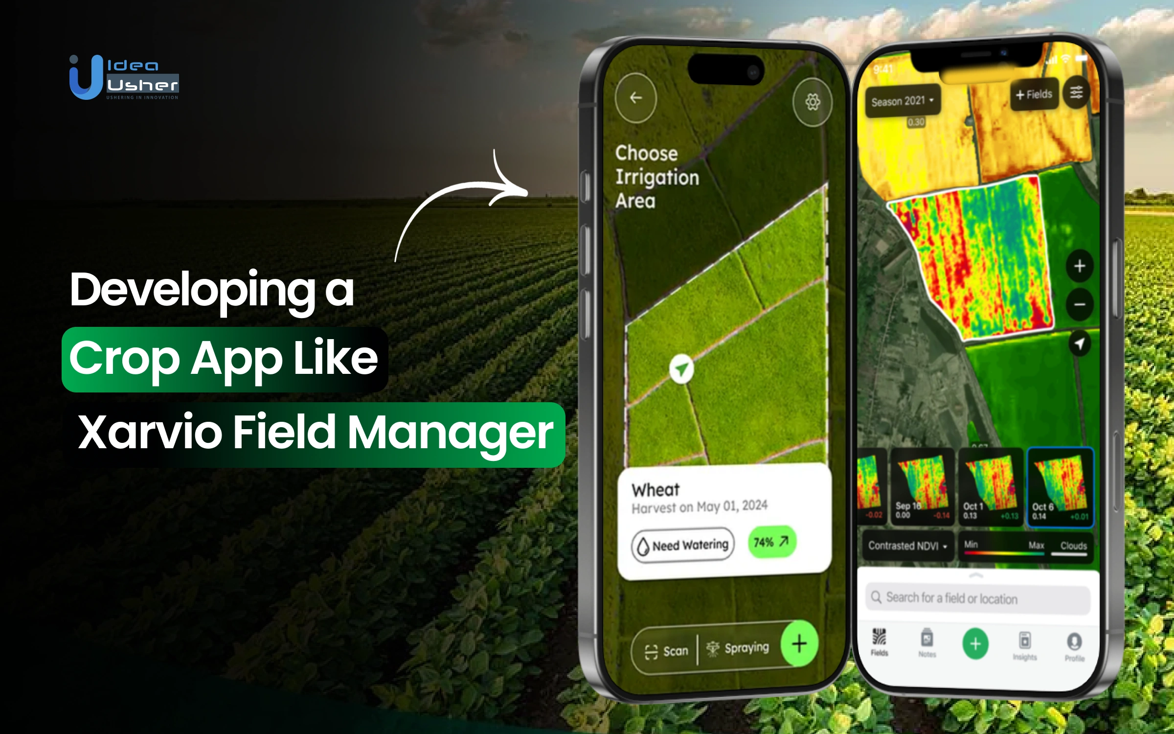 Xarvio-like field manager app development