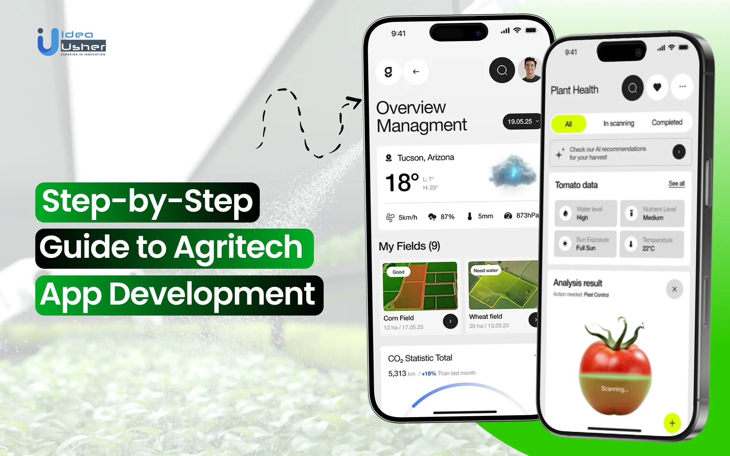 agritech app development steps