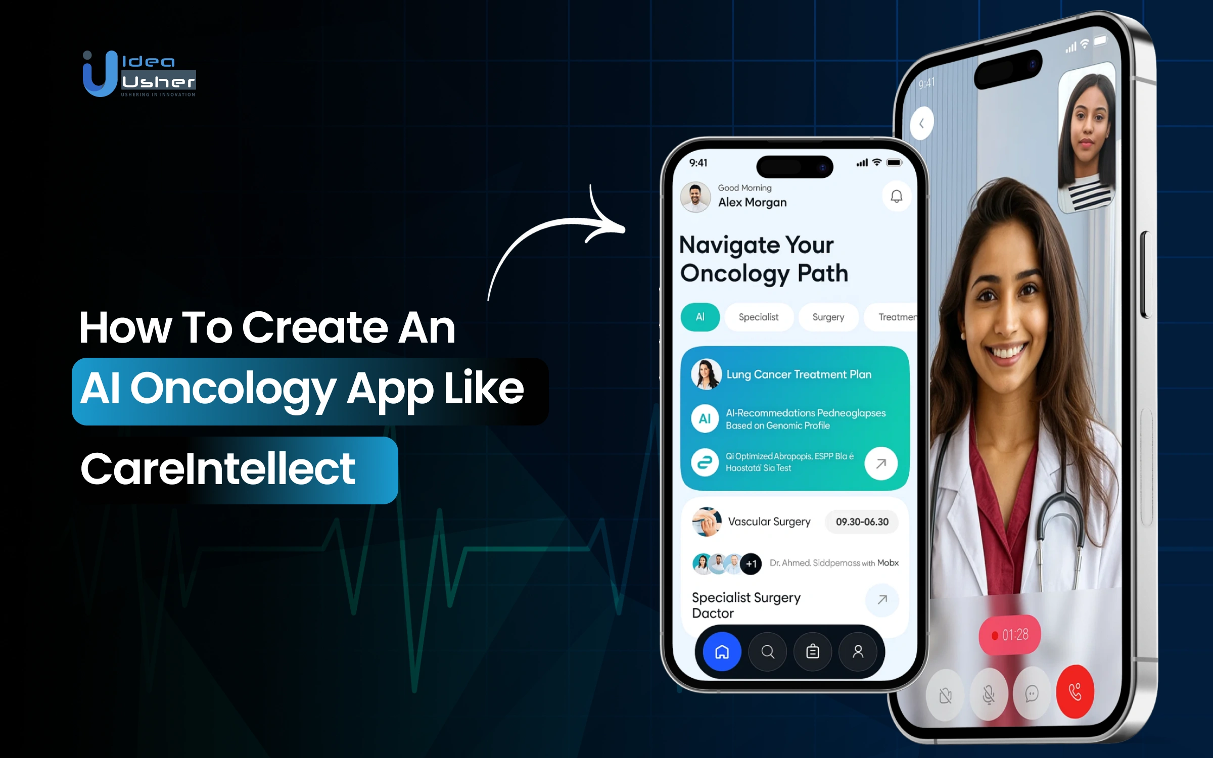 AI oncology app like CareIntellect development