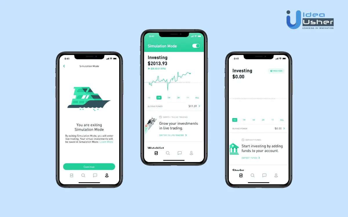 how to make an app like Robinhood