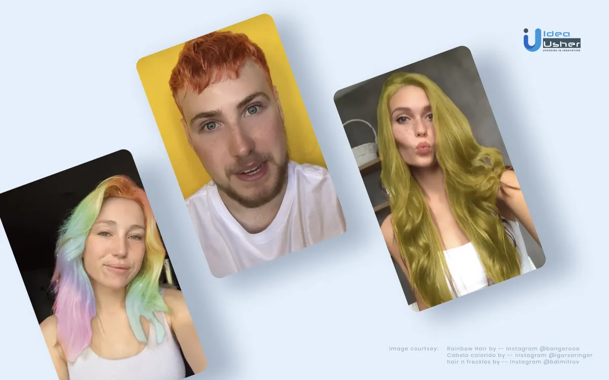 how to develop an AR hairstyle app