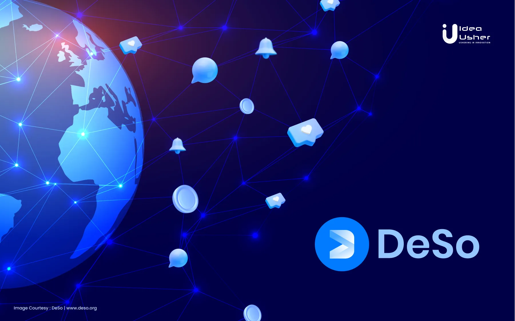 DeSo interface. ui