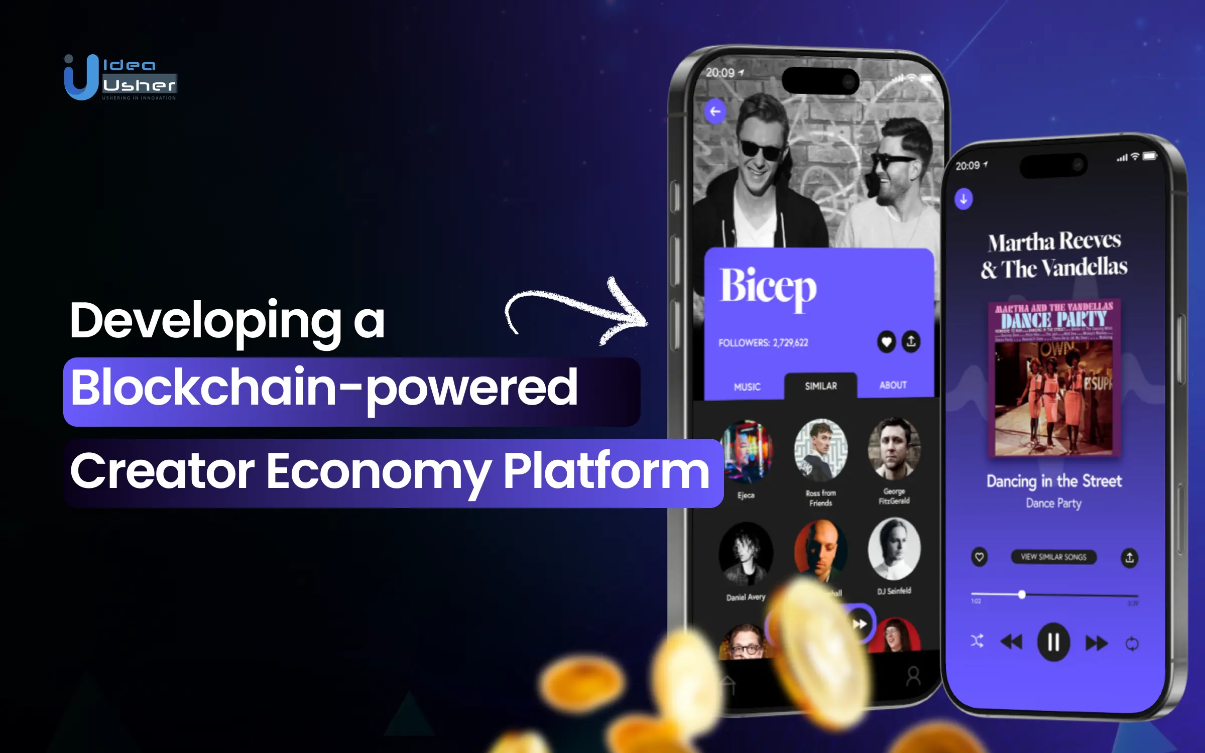 Blockchain-powered Creator Economy Platform