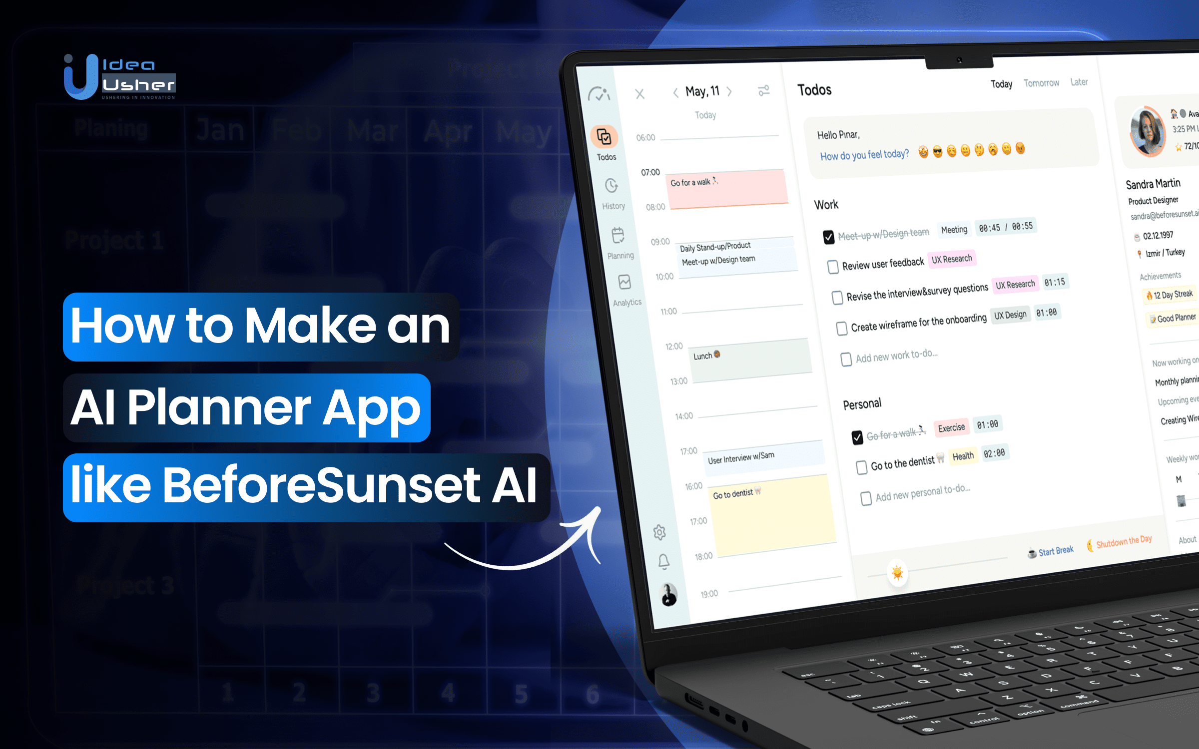 AI planner app