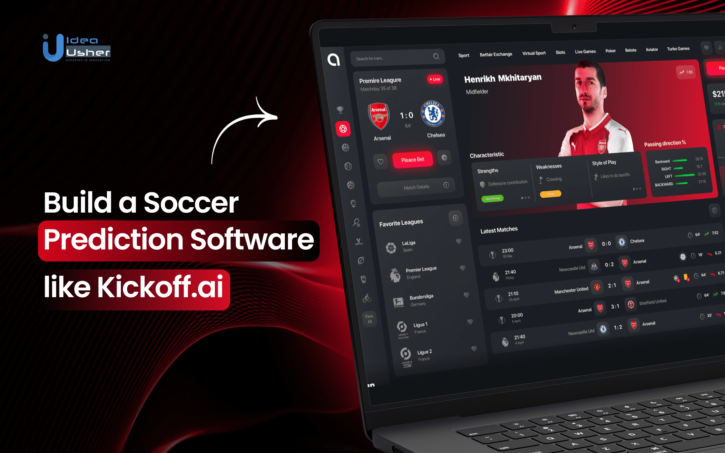 Build a Soccer Prediction Software like Kickoff.ai
